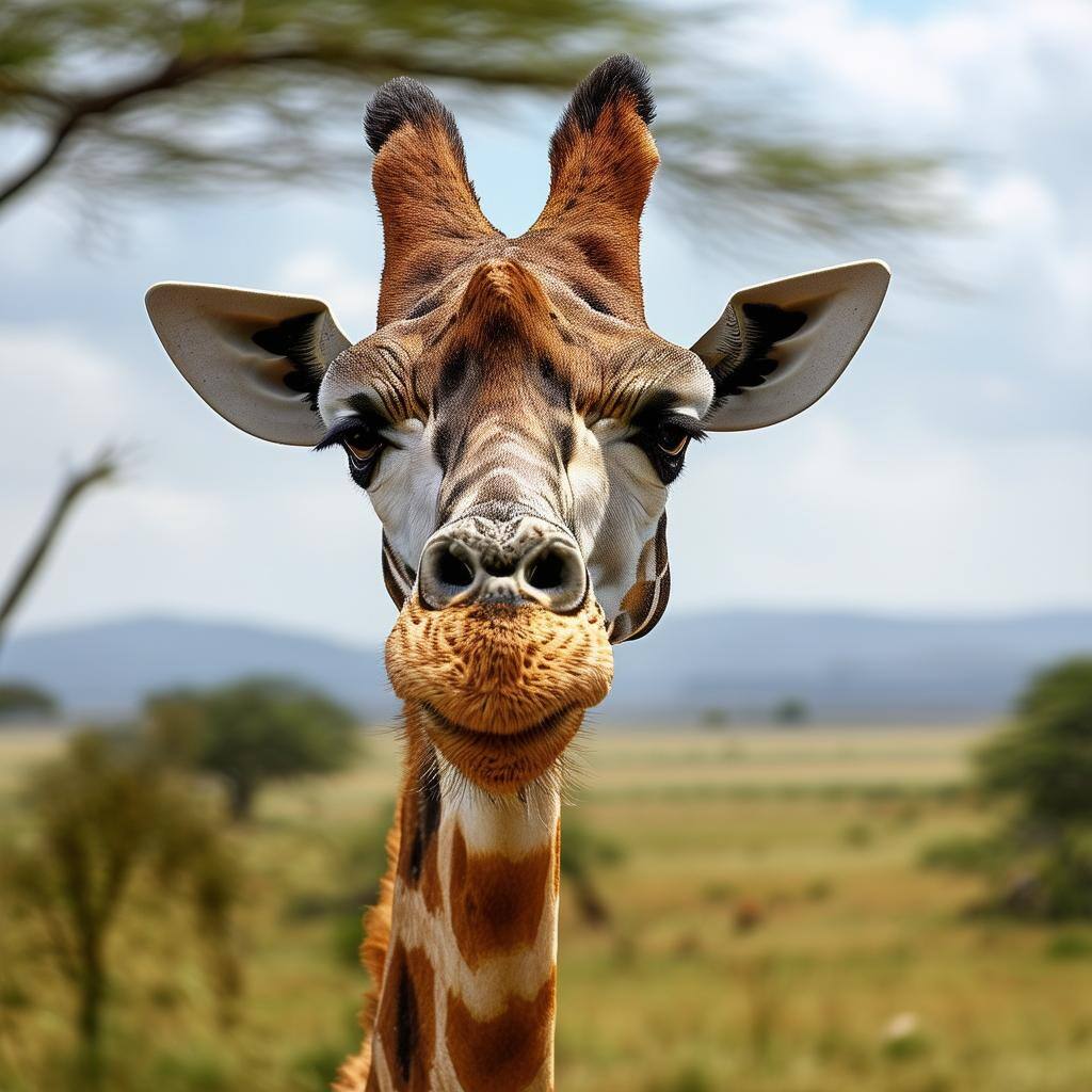 picture of a giraffe picture of a giraffe